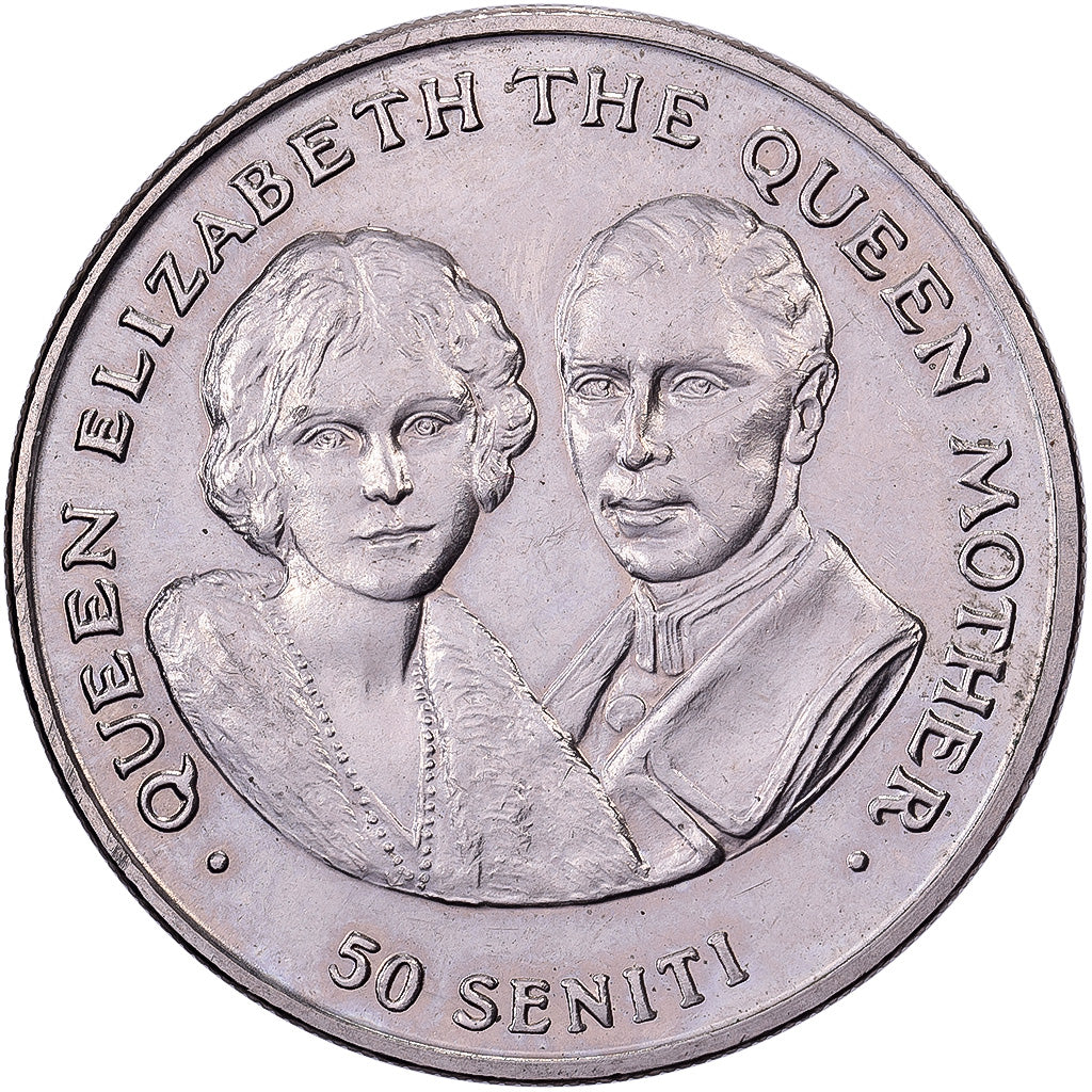 Tonga, Tāufaʻahau Tupou IV, 50 Seniti, 1985, British Royal Mint