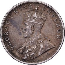 India, George V, Rupee, 1915, Calcutta, Silber, VZ, KM:524