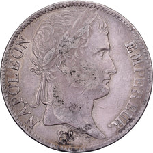 France, Napoléon I, 5 Francs, 1811, Paris, Argent, TTB, Gadoury:584, Le