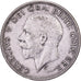 Grã-Bretanha, George V, Florin, 1936, British Royal Mint, Prata, AU(50-53)