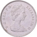 Regno Unito, Elizabeth II, 25 New Pence, 1980, British Royal Mint, Rame-nichel