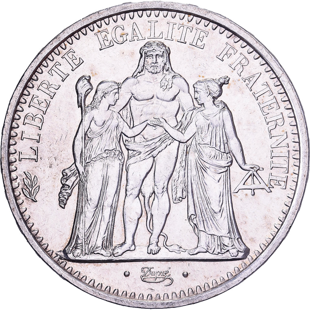 Francja, 10 Francs, Hercules, 1968, Paris, Srebro, AU(55-58), Gadoury:813, Le