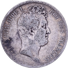 France, Louis Philippe I, 5 Francs, 1831, Nantes, Silver, F(12-15), Gadoury:676