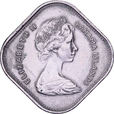 Bahamy, Elizabeth II, 15 Cents, 1966, British Royal Mint, Miedź-Nikiel