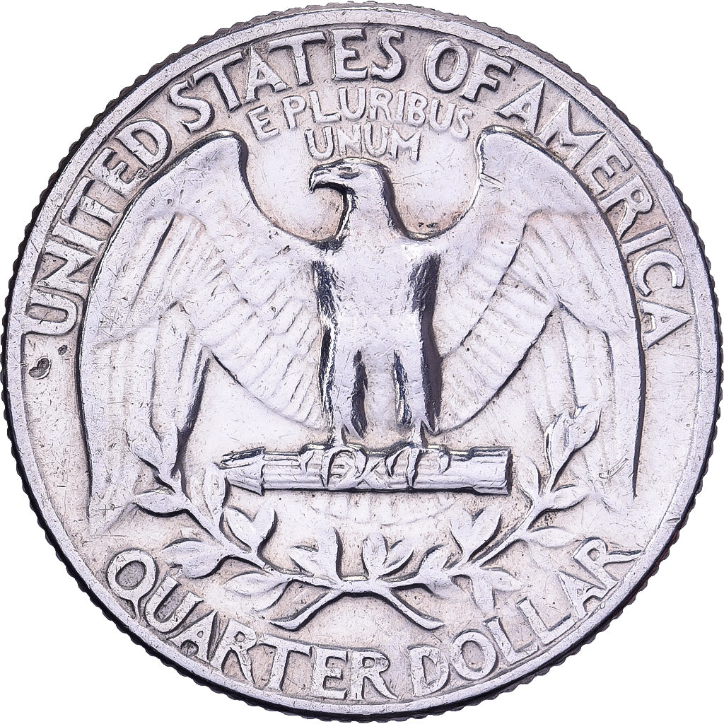 United States, Quarter Dollar., Washington, 1964, Philadelphia, Silver