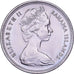 Baamas, Elizabeth II, 25 Cents, 1966, British Royal Mint, Níquel, MS(60-62)