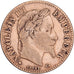 França, Napoleon III, 10 Francs, 1862, Paris, Dourado, VF(30-35), Gadoury:1015