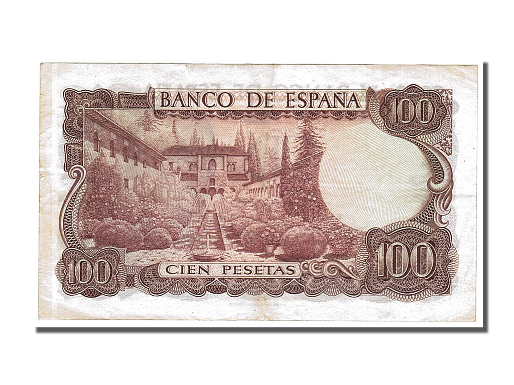 Billete, 100 Pesetas, 1970, España, 1970-11-17, MBC+
