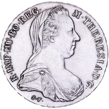 Austria, Maria Theresa, Thaler, 1780, Restrike, Silver, AU(50-53), KM:T1