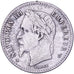 Frankreich, Napoleon III, 50 Centimes, 1864, Paris, Silber, SS, Gadoury:417, Le