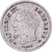 Frankrijk, Napoleon III, 20 Centimes, 1867, Paris, large flan, Zilver, FR+