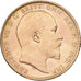 Australia, Edward VII, Sovereign, 1907, Royal Australian Mint, Złoto