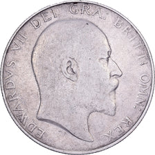 Great Britain, Edward VII, 1/2 Crown, 1909, British Royal Mint, Silver