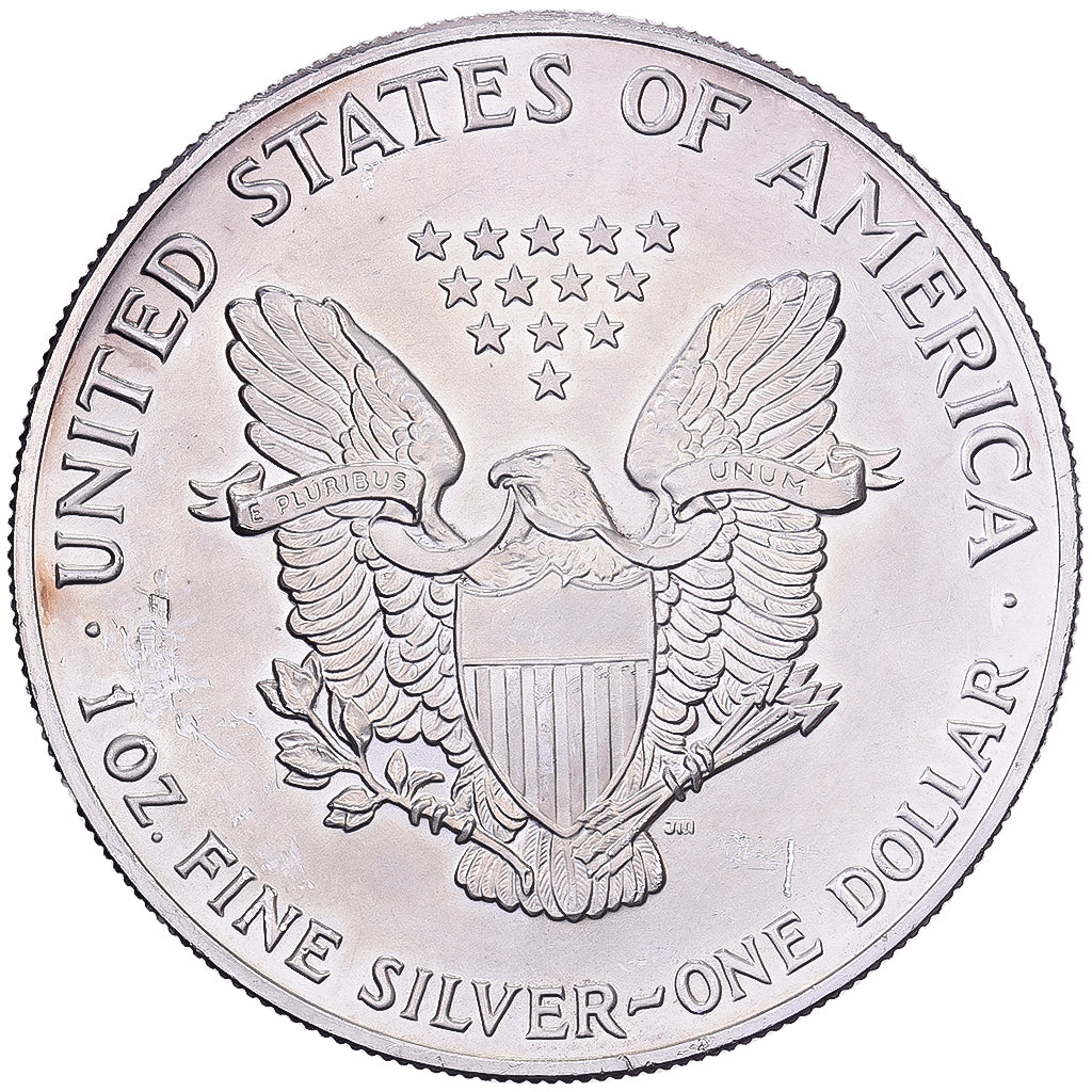 United States, Dollar, American Eagle, 1992, Philadelphia, Silver, AU(55-58)