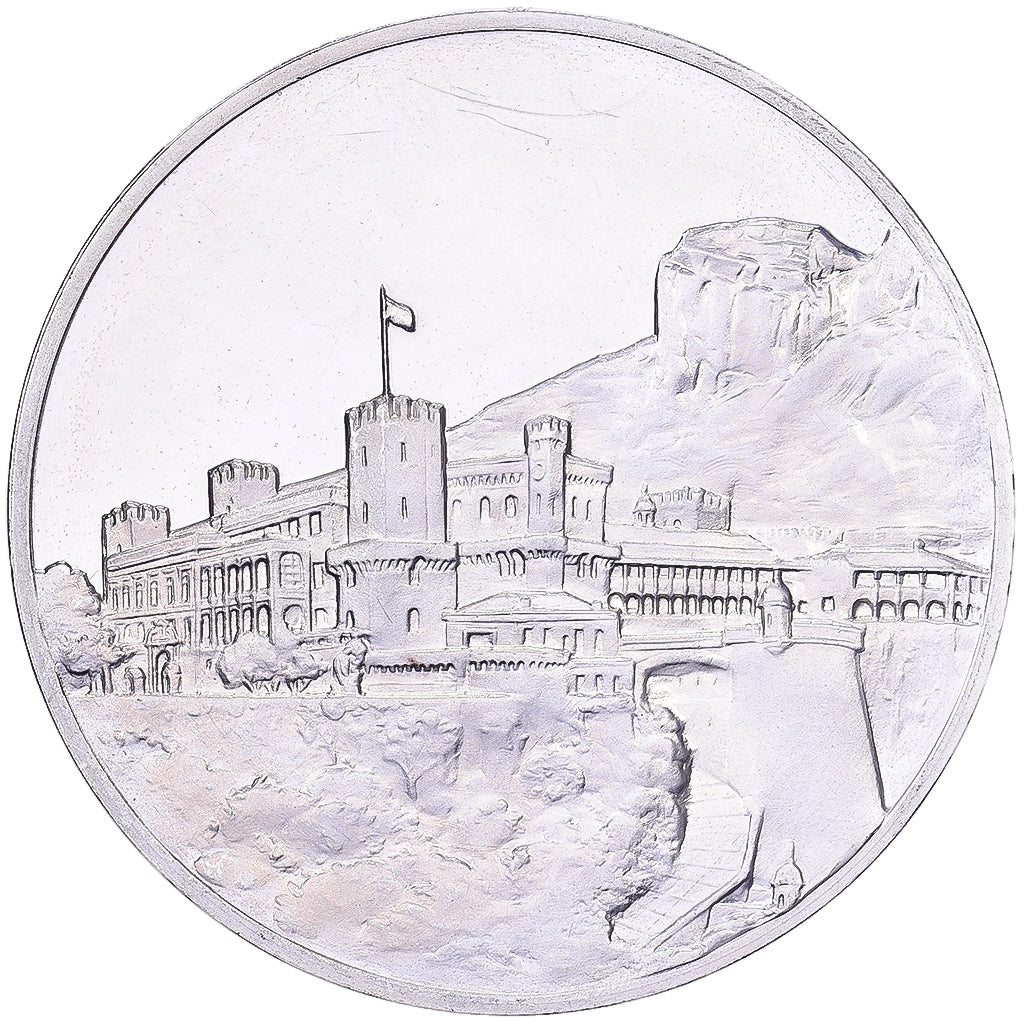 Monaco, Medal, Rainier III, Anno regni XXV, 1974, Silver, MS(64)