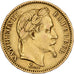 Frankreich, Napoleon III, 20 Francs, 1864, Strasbourg, Gold, SS+, Gadoury:1062