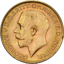 Südafrika, George V, Sovereign, 1928, Pretoria, Gold, VZ, KM:21