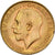 South Africa, George V, Sovereign, 1928, Pretoria, Gold, AU(55-58), KM:21