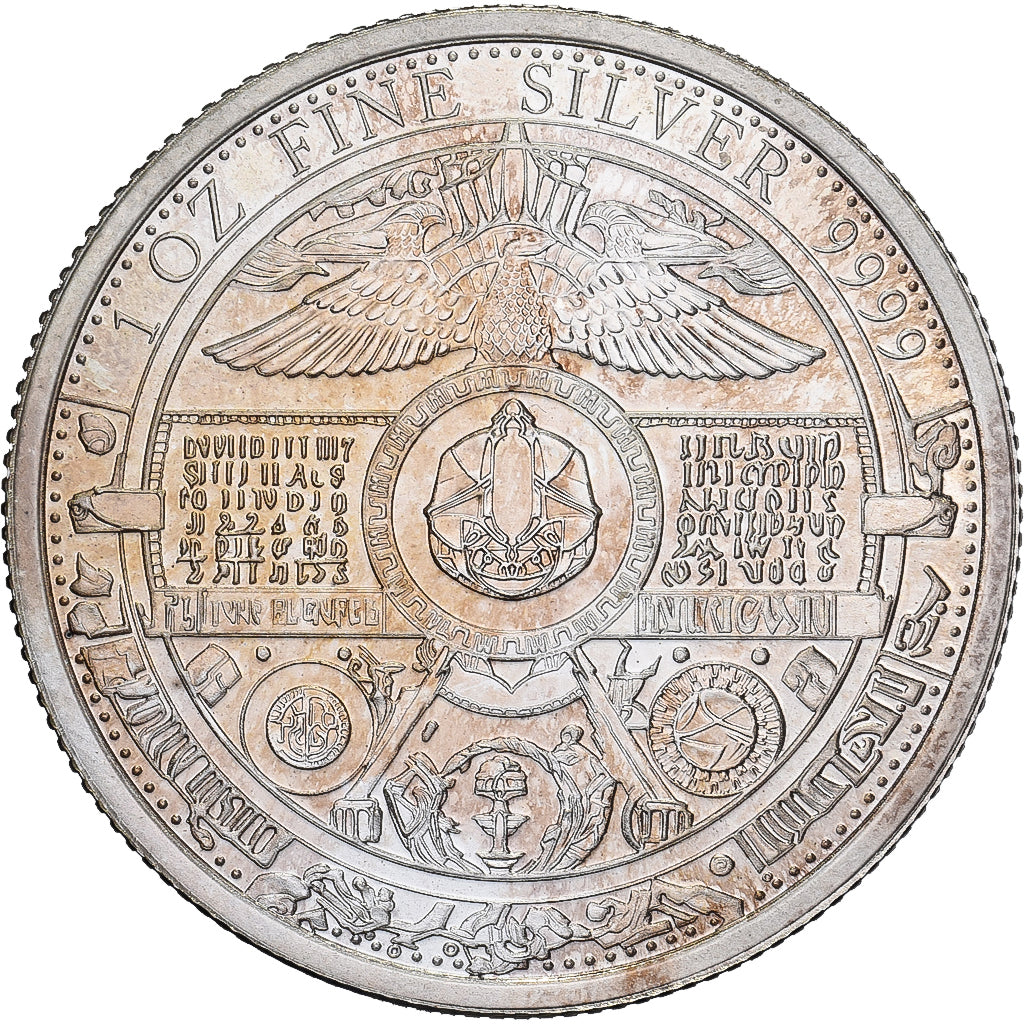 Ciad, 5000 Francs CFA, Artificial Intelligence, 2023, Bratislava, 1 Oz, Argento