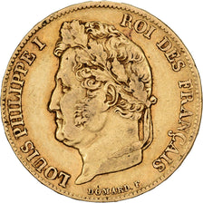 Frankrijk, Louis-Philippe, 20 Francs, 1840, Paris, Goud, ZF, Gadoury:1031, Le