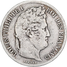 France, Louis Philippe I, 5 Francs, 1831, Marseilles, Silver, VF(30-35)