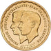 Luxemburg, Charlotte, 20 Francs, 1953, Marriage, Gold, UNZ+