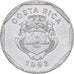 Costa Rica, 10 Colones, 1992, VDM, Aço Inoxidável, AU(50-53), KM:215