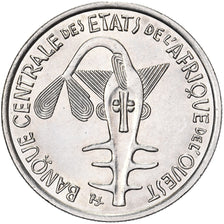 Stati dell'Africa occidentale, 100 Francs, 2002, Nichel, FDC, KM:4