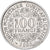 West African States, 100 Francs, 2002, Nickel, MS(65-70), KM:4