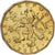 Czech Republic, 20 Korun, 2002, Nickel-Brass Plated Steel, AU(55-58), KM:5
