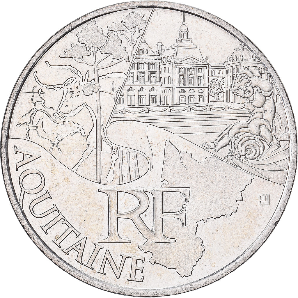 France, 10 Euro, 2011, Silver, MS(63), KM:1727