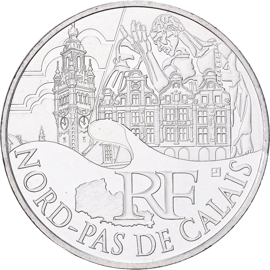 France, 10 Euro, 2011, Paris, Silver, MS(63), Gadoury:EU450, KM:1745