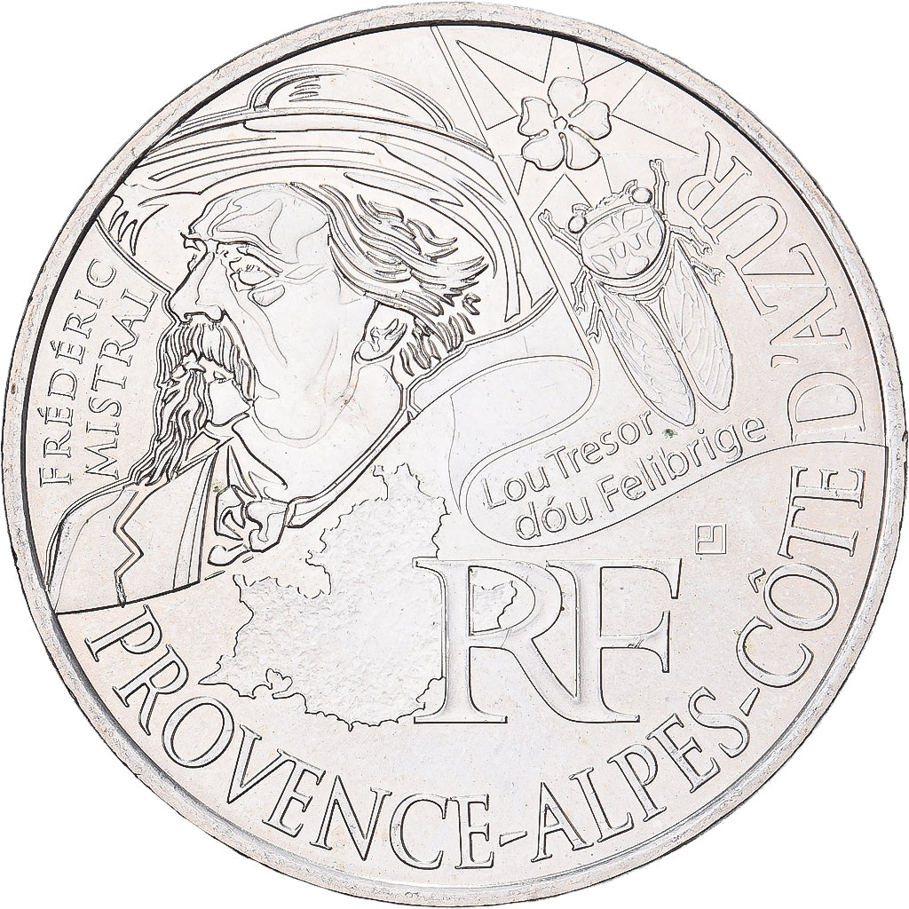 Francia, 10 Euro, 2012, Paris, Argento, SPL, KM:1884