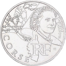 France, 10 Euro, Corse, 2012, Silver, MS(63)