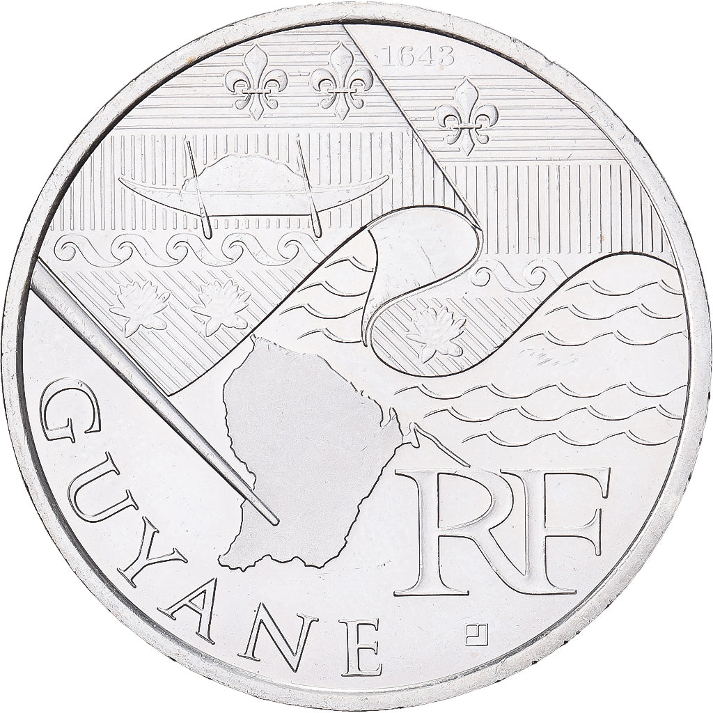 Francia, 10 Euro, 2010, Paris, Plata, FDC, KM:1654