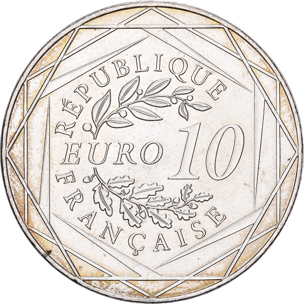 Francia, 10 Euro, Charles de Gaulle, 2020, Monnaie de Paris, Plata, SC