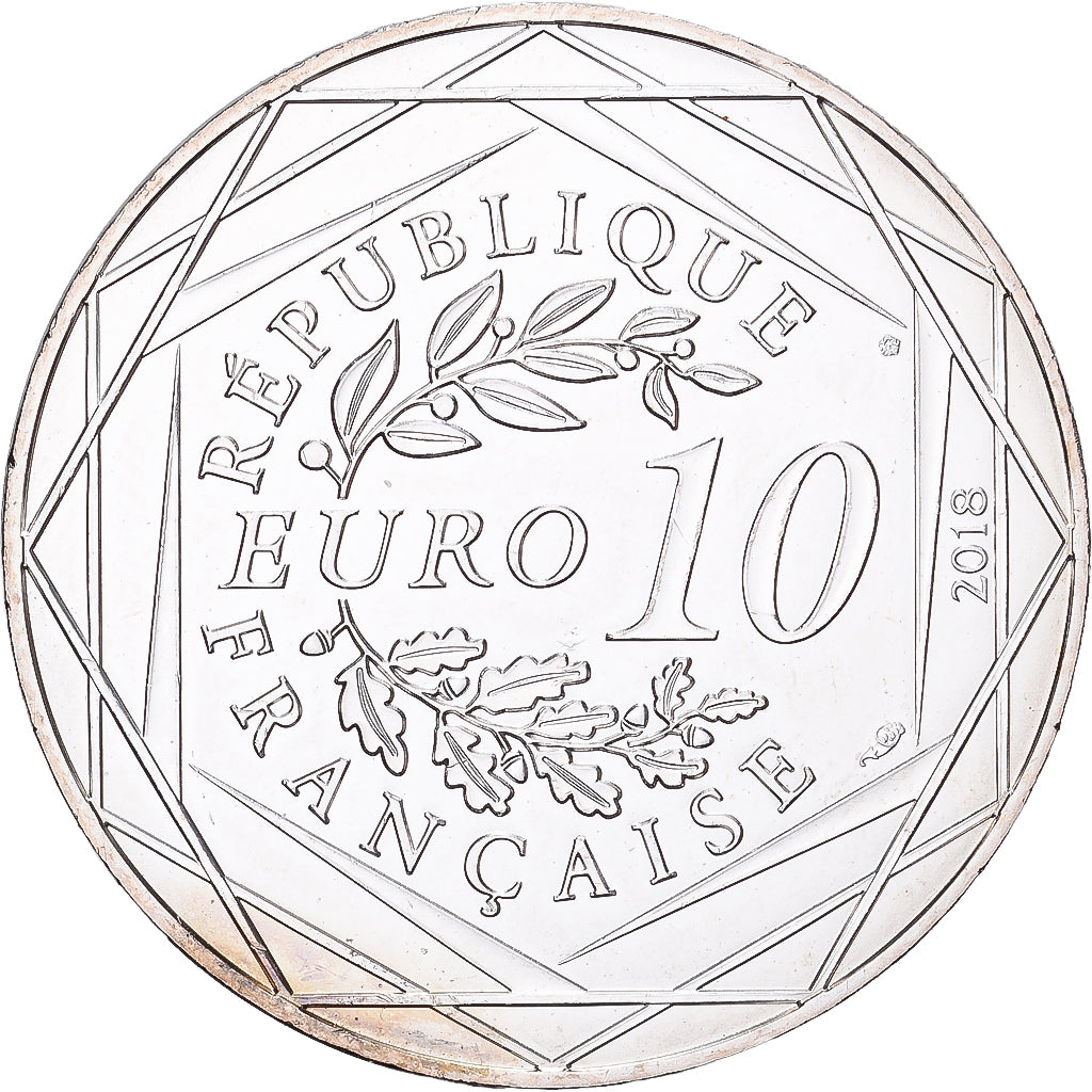 France, 10 Euro, Mickey Cathédrale de Strasbourg, 2018, Monnaie de Paris