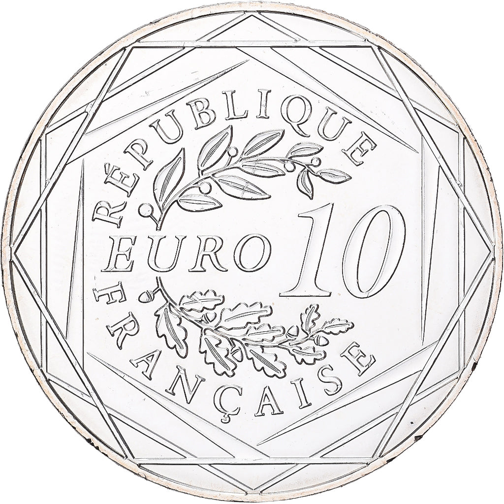 Francia, 10 Euro, 2016, Monnaie de Paris, Argento, FDC