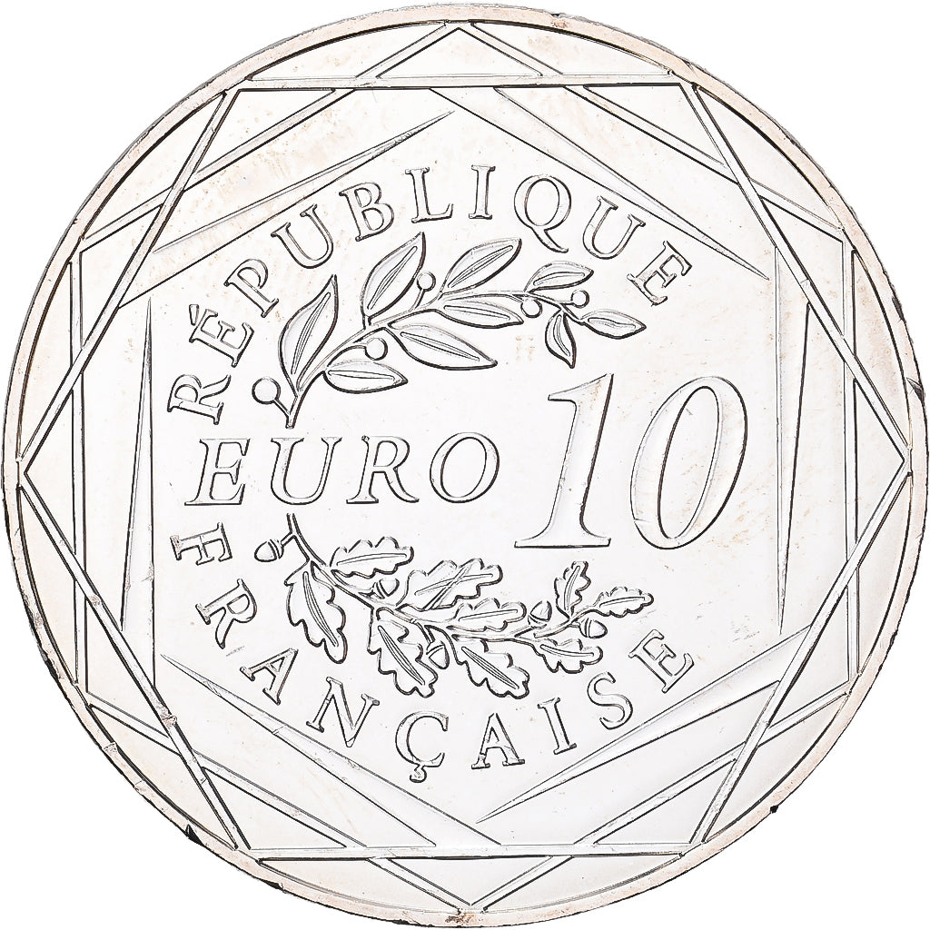 France, 10 Euro, 2016, Argent, SUP+, Gadoury:EU797