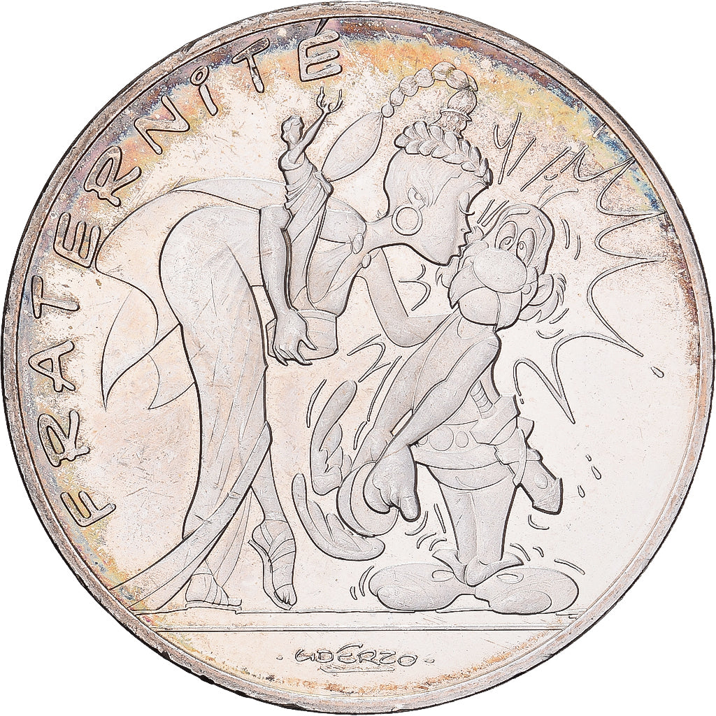 France, Fraternité, 10 Euro, Astérix - Fraternité - Latraviata, 2015, Paris