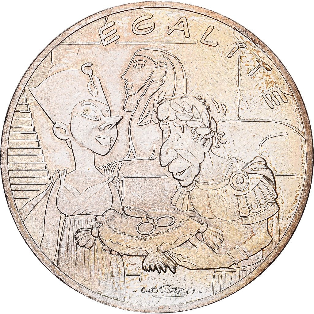 France, Monnaie de Paris, 10 Euro, Astérix Égalité (Astérix et Cléopâtre)