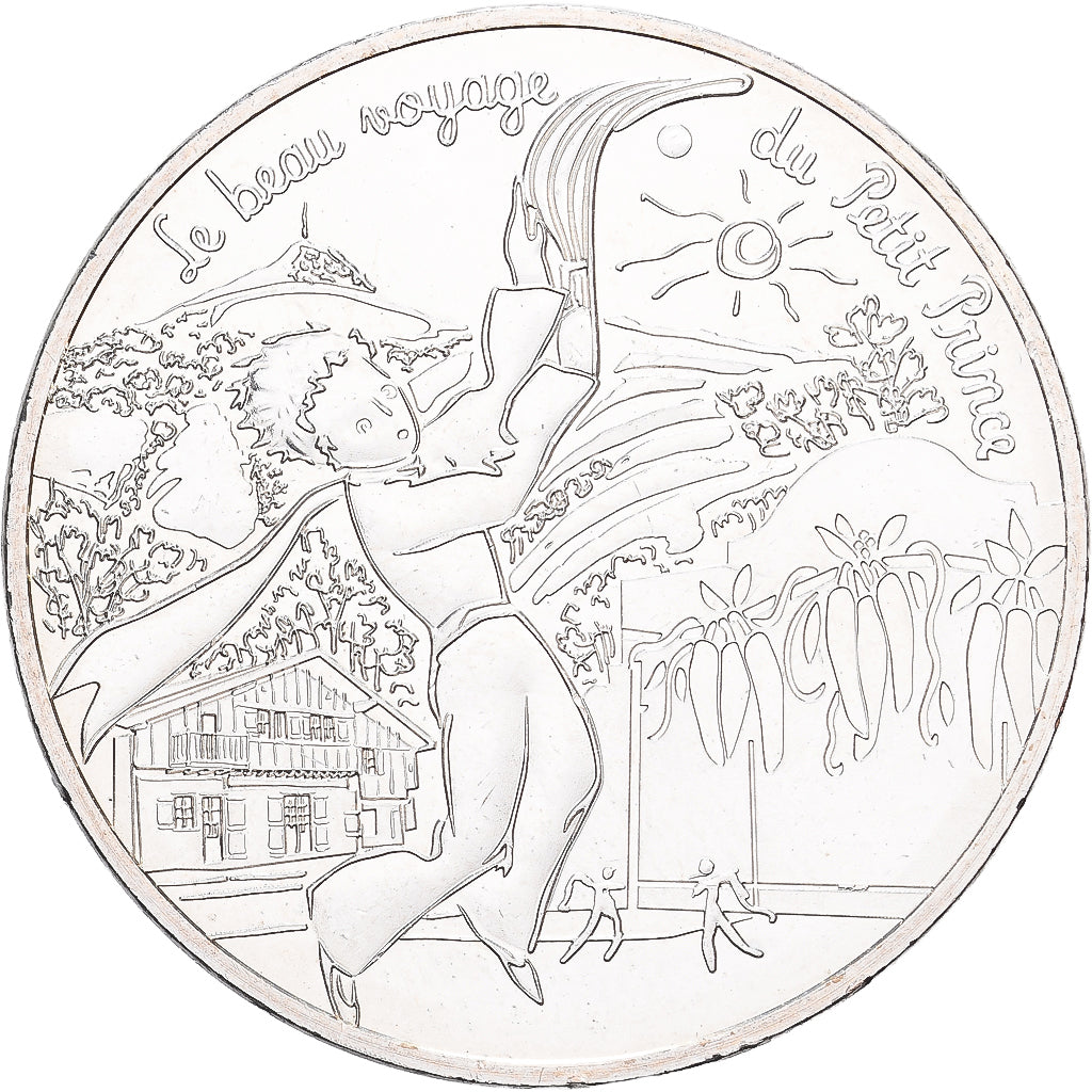 France, 10 Euro, Le beau voyage du Petit Prince, N°04/24, 2016, Argent, SUP+