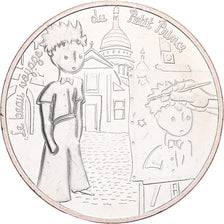 France, 10 Euro, Le Petit Prince et les peintres, 2016, MS(63), Silver