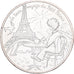 França, 10 Euro, Le Petit Prince en terrasse à Paris, 2016, MS(63), Prata