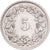 Svizzera, 5 Rappen, 1970, Bern, Nichel, BB, KM:26b