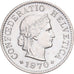 Switzerland, 5 Rappen, 1970, Bern, Nickel, AU(50-53), KM:26b