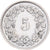 Svizzera, 5 Rappen, 1970, Bern, Nichel, BB+, KM:26b