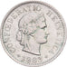 Schweiz, 5 Rappen, 1963, Bern, Nickel, SS, KM:26b