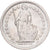 Suiza, 1/2 Franc, 1969, Bern, Cobre - níquel, MBC+, KM:23a.1