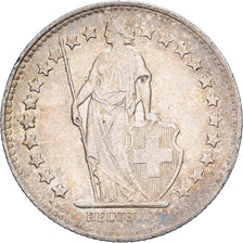 Switzerland, 1/2 Franc, 1948, Bern, Silver, VF(30-35), KM:23